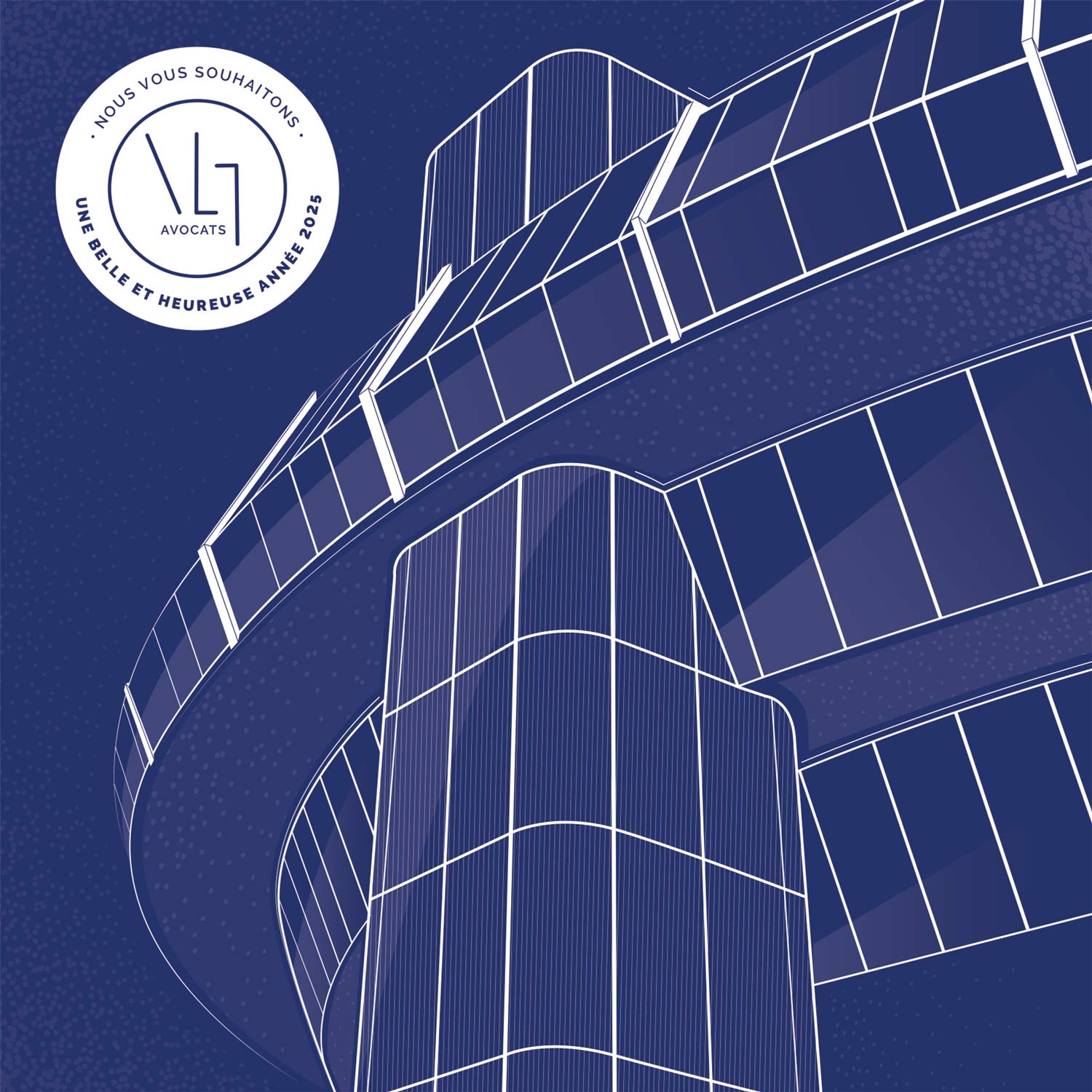 Cabinet VLH suzette creation carte voeux cabinet vlh 2025