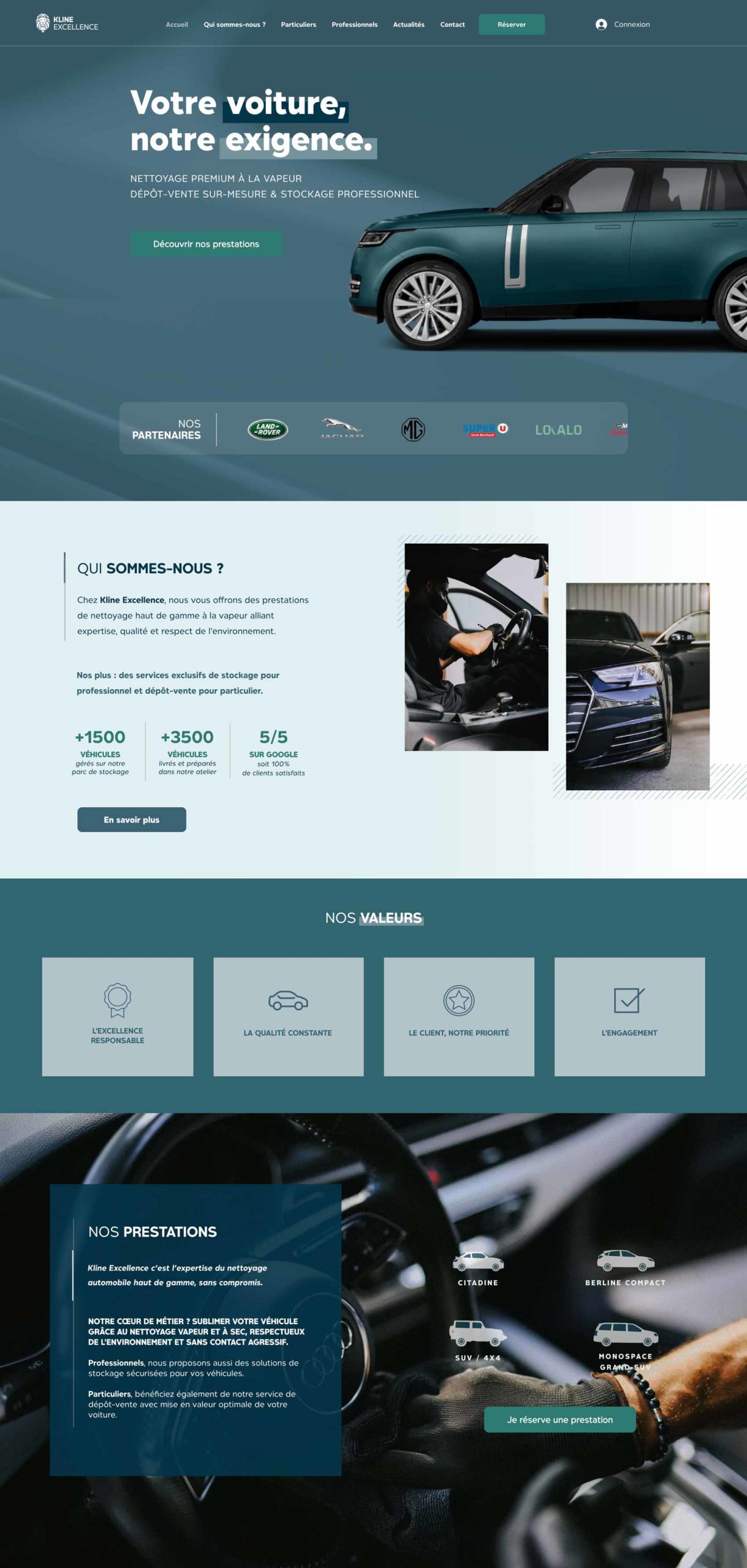 creation site internet entreprise rennes kline excellence