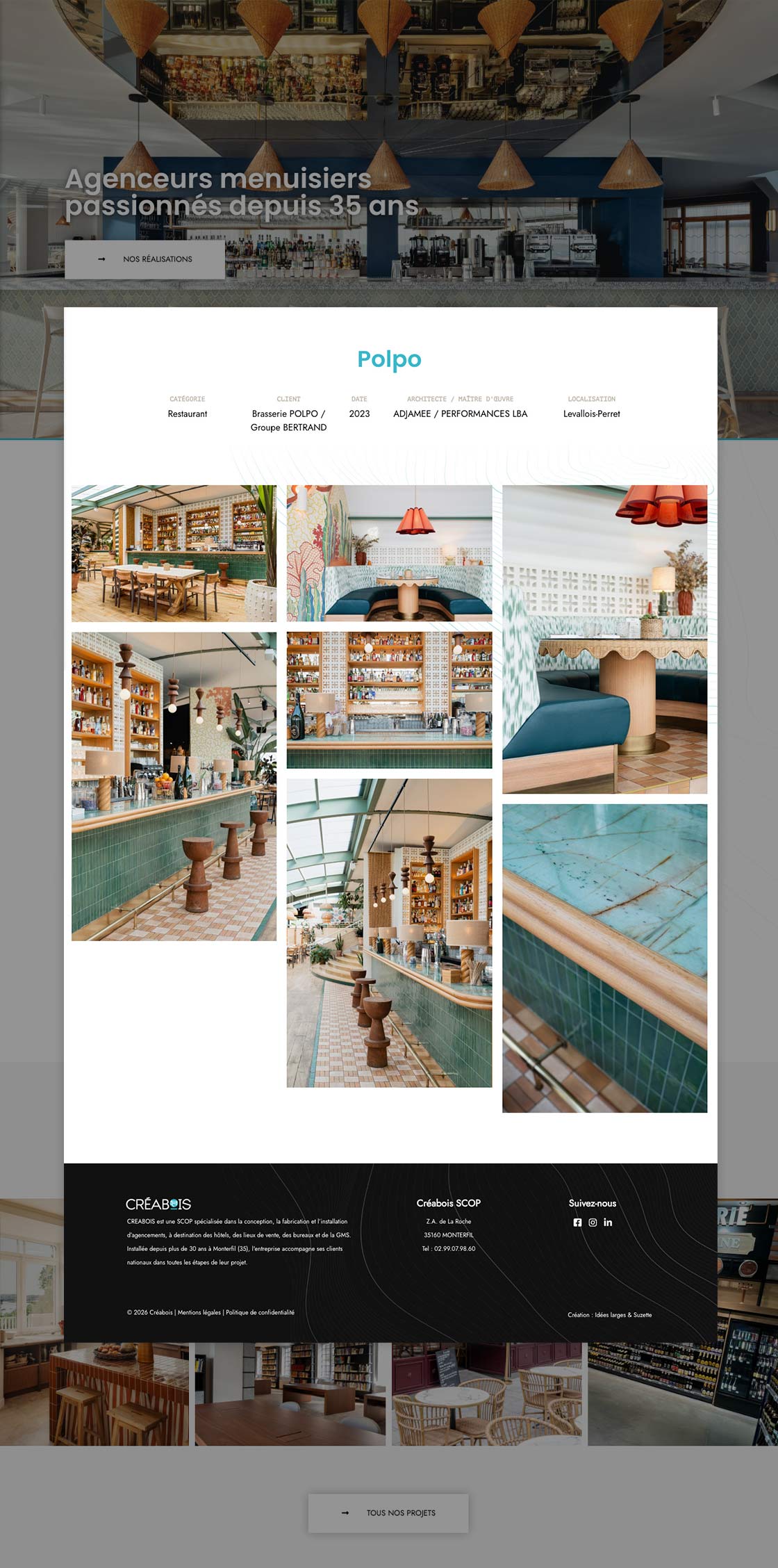 suzette rennes creation site internet creabois